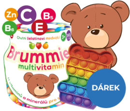 Brummies multivitamin + dárek POP-IT Brummies multivitamin + dárek POP-IT