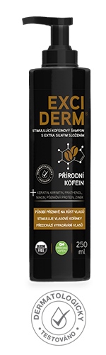 Exciderm® Caffeine Shampoo kofeinový šampon 250 ml