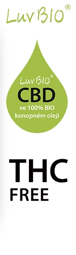 Luvbio CBD 15 % BIO konopný olej 10 ml