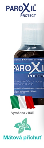 Paroxil® Protect antibakteriální ústní voda s chlorhexidinem 0,2 % 250 ml