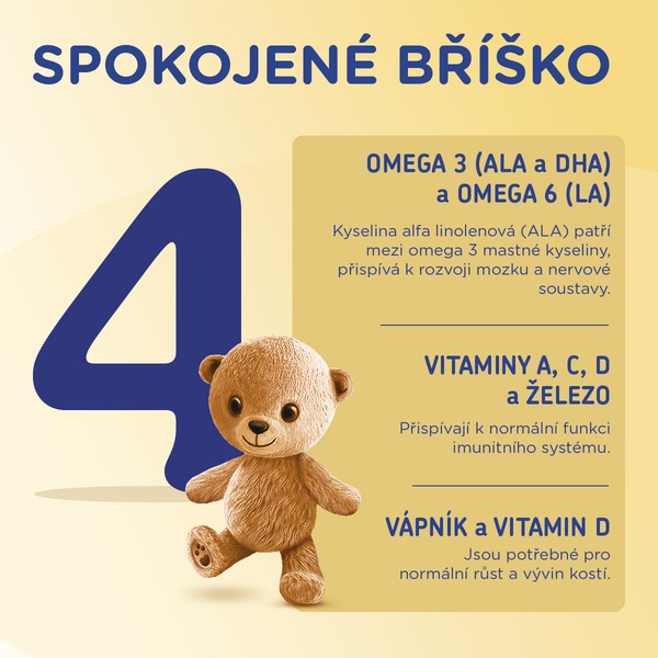 Sunar Complex 4 batolecí mléko 3x600 g