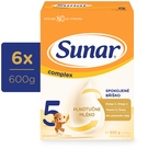 Sunar Complex 5 batolecí mléko 6x600 g