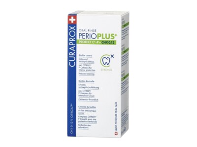 Curaprox Perio Plus+ Protect ústní voda 0,12% CHX 200 ml Curaprox Perio Plus+ Protect ústní voda 0,12% CHX 200 ml