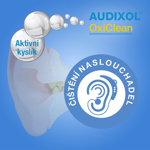 Audixol Oxiclean víceúčelový ušní sprej 30 ml