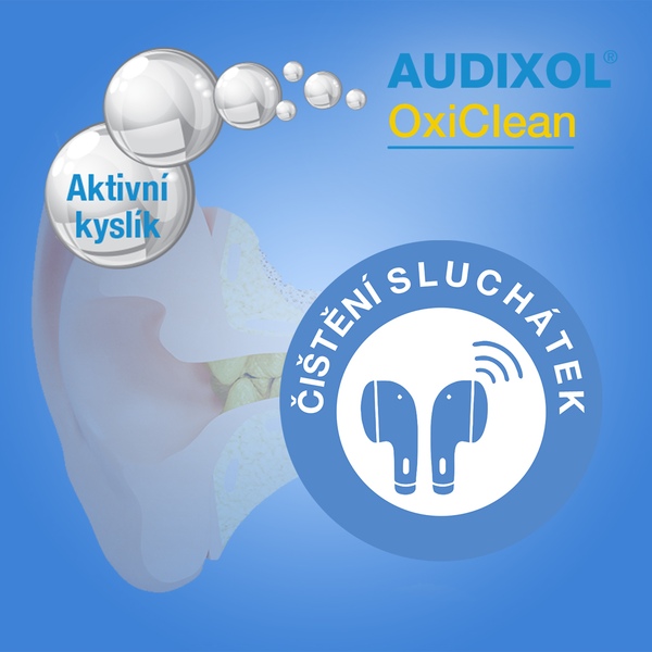 Audixol Oxiclean víceúčelový ušní sprej 30 ml