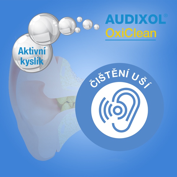 Audixol Oxiclean víceúčelový ušní sprej 30 ml