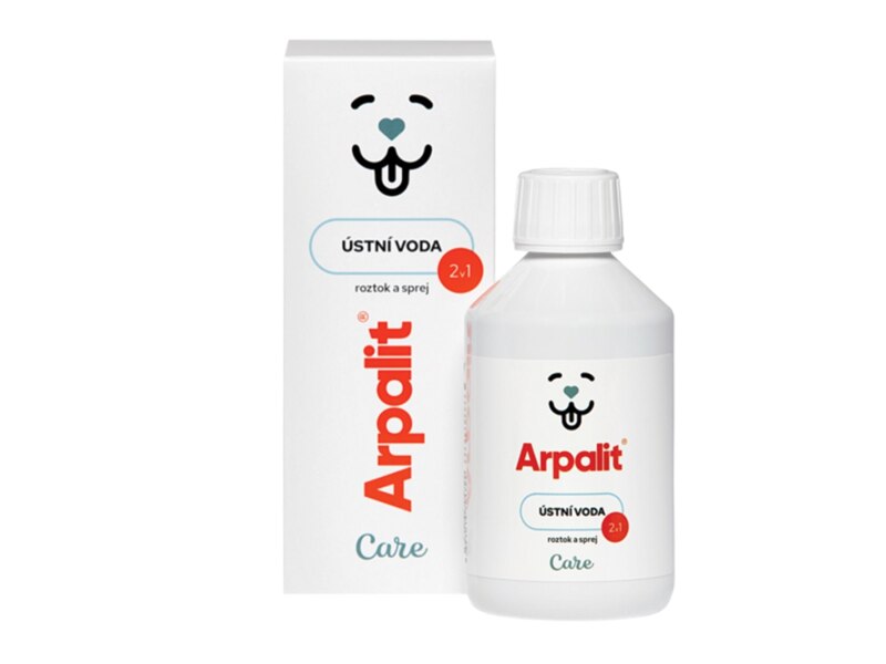 Arpalit Care ústní voda 2v1 roztok a sprej 250 ml