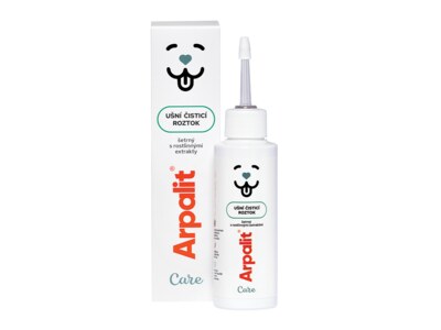 Arpalit Care ušní čisticí roztok s rostlinnými extrakty 100 ml