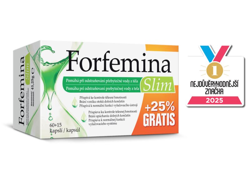 Forfemina Slim 25% GRATIS 75 kapslí