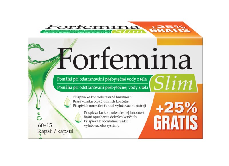 Forfemina Slim 25% GRATIS 75 kapslí