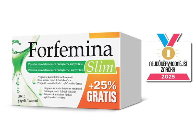 Forfemina Slim 25% GRATIS 75 kapslí