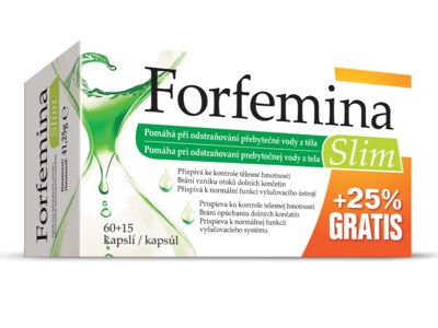 Forfemina Slim 25% GRATIS 75 kapslí