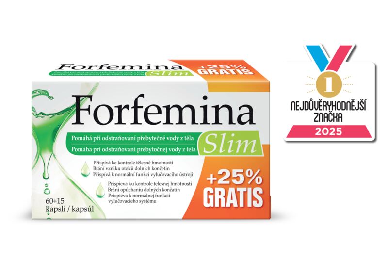 Forfemina Slim 25% GRATIS 75 kapslí