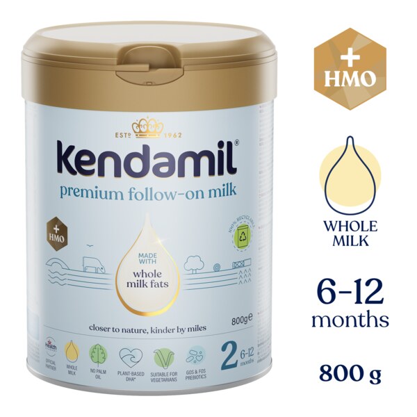 Kendamil Premium 2 pokračovací mléko 6+ měsíců 800 g