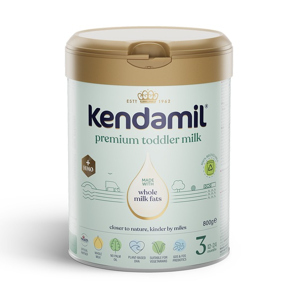 Kendamil Premium 3 batolecí mléko 12+ měsíců 800 g