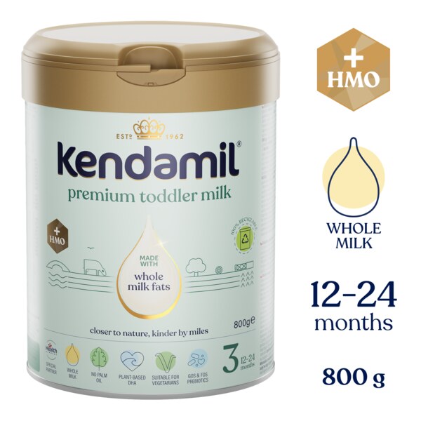 Kendamil Premium 3 batolecí mléko 12+ měsíců 800 g