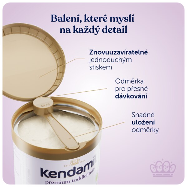 Kendamil Premium 4 batolecí mléko 24+ měsíců 800 g