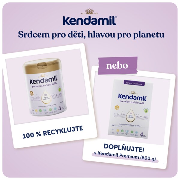 Kendamil Premium 4 batolecí mléko 24+ měsíců 800 g