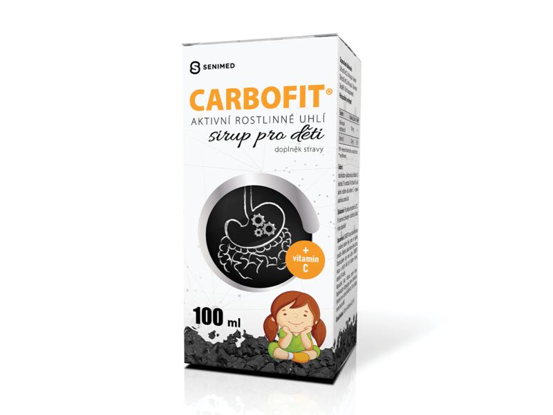 Carbofit sirup pro děti 100 ml