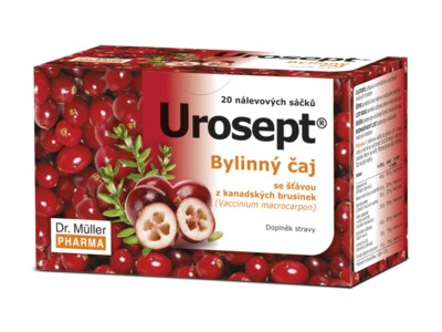 Urosept bylinný čaj nálevové sáčky 20x2 g