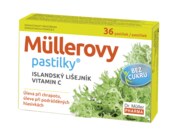 Müllerovy pastilky s islandským lišejníkem bez cukru 36 ks