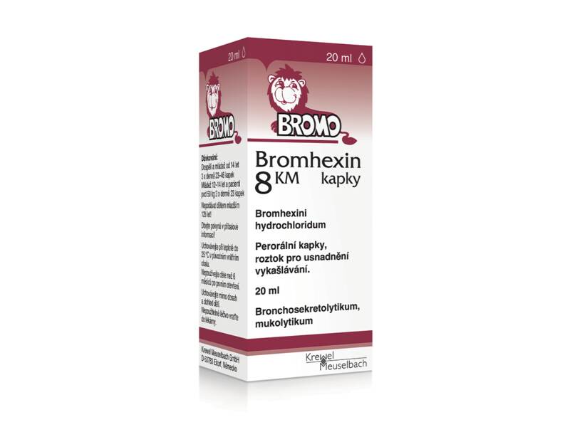 Bromhexin 8 KM kapky 20 ml