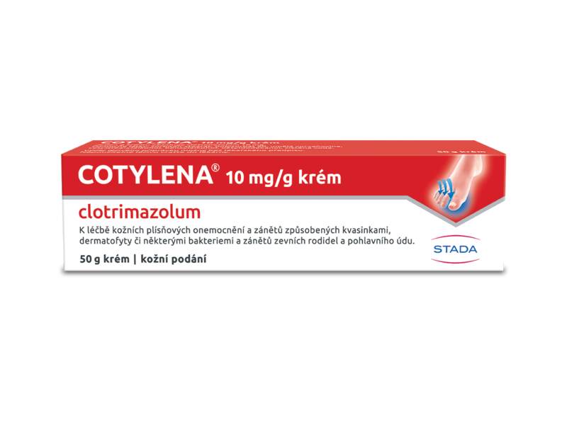 Cotylena 10 mg/g krém 50 g