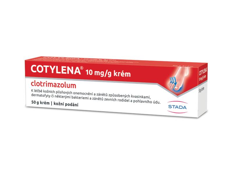 Cotylena 10 mg/g krém 50 g
