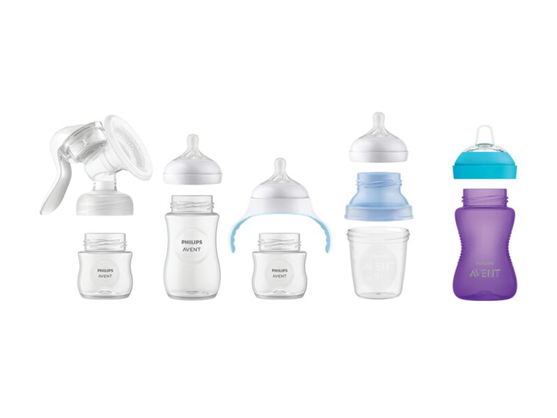 Philips Avent Natural Response kojenecká láhev s ventilem od 1. měsíce slon 260 ml