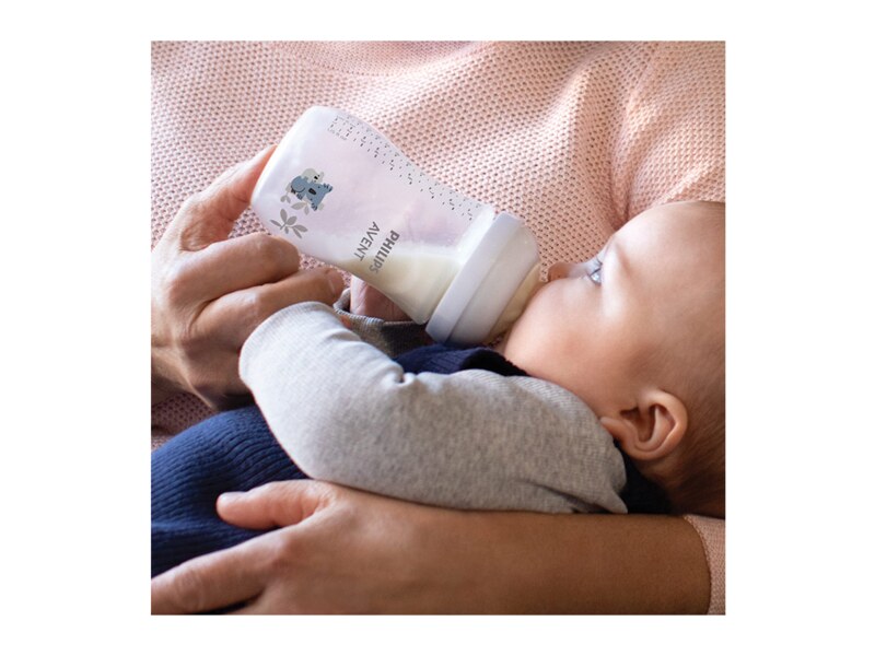 Philips Avent Natural Response kojenecká láhev od 1. měsíce koala 260 ml