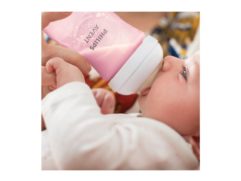 Philips Avent Natural Response kojenecká láhev od 1. měsíce růžová 260 ml