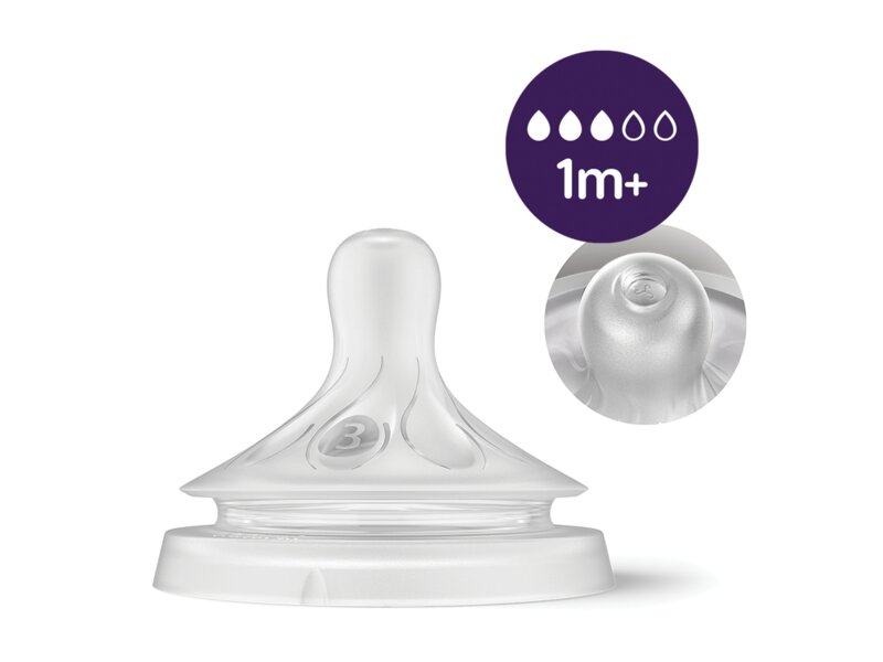 Philips Avent Natural Response kojenecká láhev od 1. měsíce 260 ml