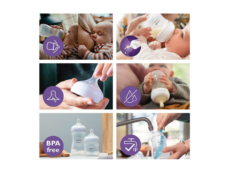 Philips Avent Natural Response kojenecká láhev od 3. měsíce 330 ml