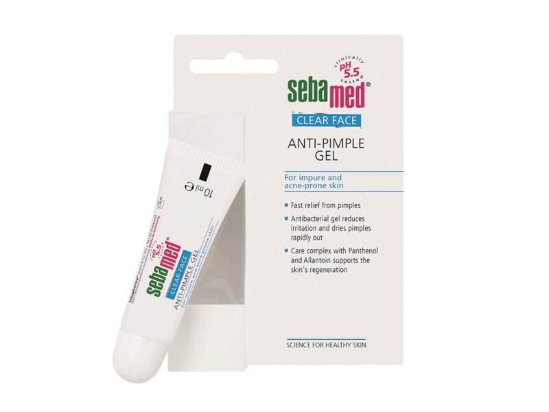 Sebamed Clear Face Gel pro lokální ošetření akné 10 ml Sebamed Clear Face Gel pro lokální ošetření akné 10 ml