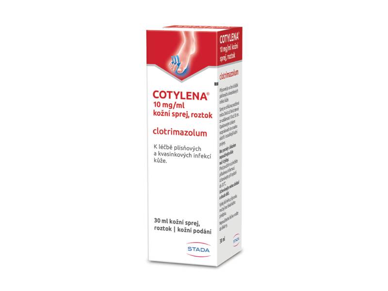Cotylena 10 mg/ml kožní sprej 30 ml
