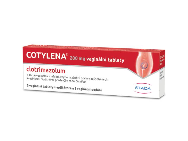 Cotylena 200 mg 3 vaginální tablety