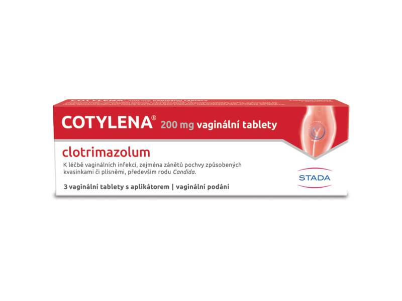 Cotylena 200 mg 3 vaginální tablety