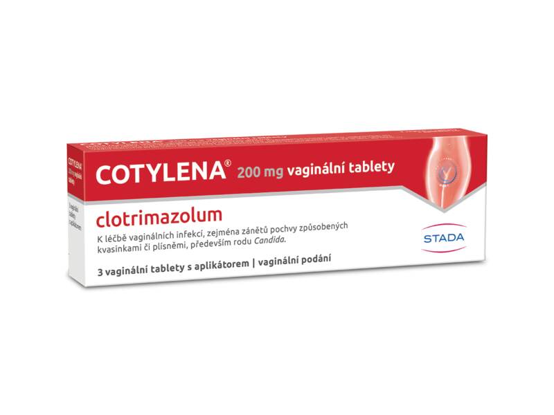 Cotylena 200 mg 3 vaginální tablety