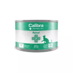 Calibra VD Cat Renal pro podporu ledvin konzerva 200 g Calibra VD Cat Renal pro podporu ledvin konzerva 200 g