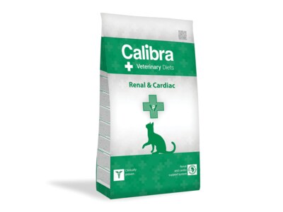 Calibra VD Cat Renal & Cardiac pro podporu ledvin a srdce 2 kg Calibra VD Cat Renal & Cardiac pro podporu ledvin a srdce 2 kg