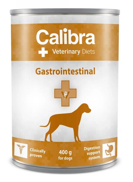 Calibra VD Dog Gastrointestinal pro podporu trávení konzerva 400 g