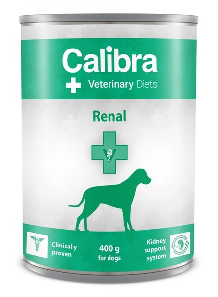 Calibra VD Dog Renal pro podporu ledvin konzerva 400 g
