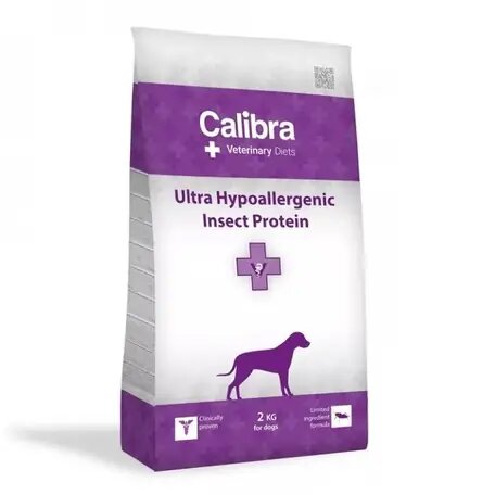 Calibra VD Dog Ultra Hypoallergenic Insect Protein pro omezení intolerance 2 kg