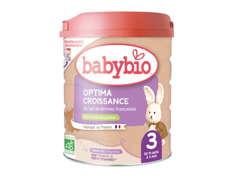 Babybio Optima 3 kojenecké mléko od 10. měsíce 800 g