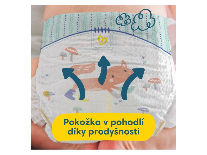 Pampers Premium Care vel. 4 (9-14 kg) plenky měsíční balení 174 ks