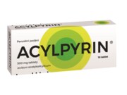 Acylpyrin 500 mg 10 tablet Acylpyrin 500 mg 10 tablet