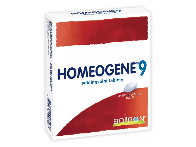 Homeogene 9 homeopatický léčivý přípravek 60 sublingválních tablet
