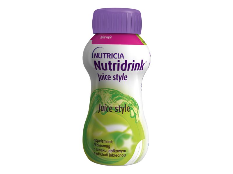 Nutridrink Juice Style nápoj s jablečnou příchutí 4x200 ml
