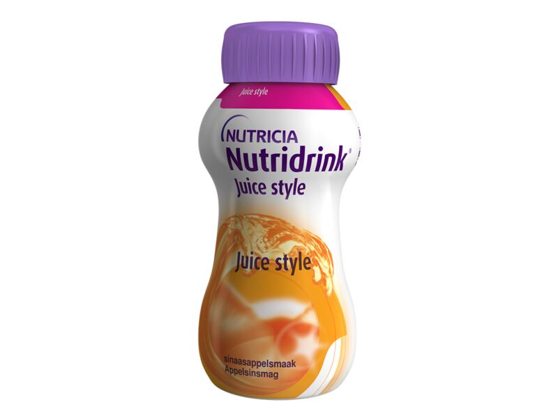 Nutridrink Juice Style nápoj s pomerančovou příchutí 4x200 ml
