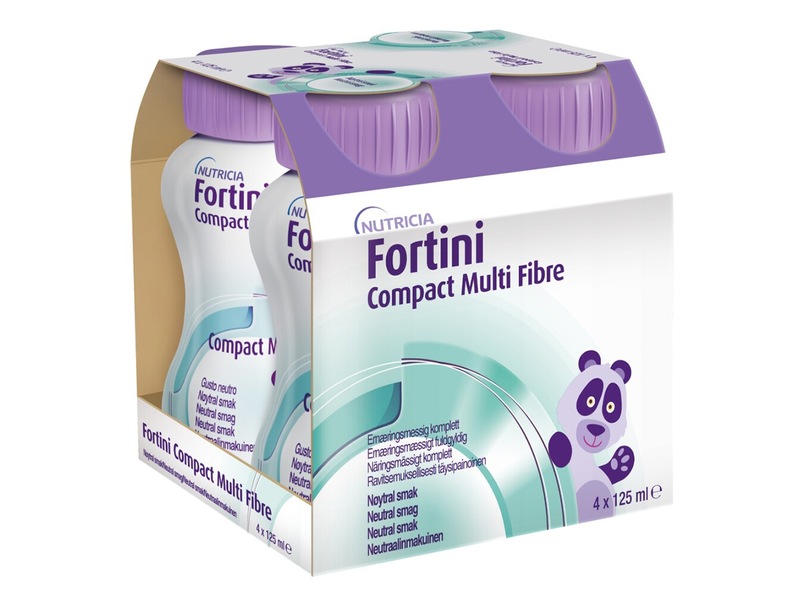 Fortini Multi Fibre Compact nápoj neutral 4x125 ml